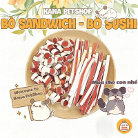 Đồ ăn Hamster FREESHIP Bò Dải Thức Ăn Vỗ Béo Cho Hamster Đồ Ăn Dặm Dành Cho Hamster