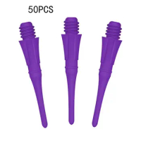 Colorful Universal 25MM Darts Accessories 2BA POM POM Darts Shafts 2BA Soft Tipped Darts Dart Tips Dart Tip Replacement