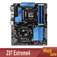 Z97 Extreme4 Motherboard 32GB LGA 1150 DDR3 ATX Mainboard 100% Tested Fully Work