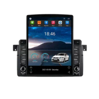 8+128G 2 din Android Auto Radio for BMW E46 M3 318/320/325/330/335 Carplay 5G Car Multimedia Player GPS Navigation DSP autoradio