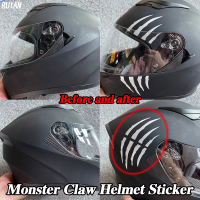 Monster Claw motorcycle stickers, helmet, body, trunk, fairing graphics, waterproof, UV-resistant, v