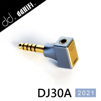 ddHiFi DJ30A 3.5mm單端母轉4.4mm平衡公轉接頭(2021)