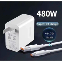 Original Type C Charger Set 480w 240w 120W 100W 66W sSSSuper Fast For TypeC Fast Charging Cable Adap