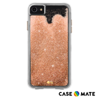 美國 Case●Mate iPhone SE (第二代) Waterfall 亮粉瀑布防摔手機保護殼 - 金色