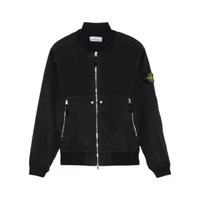 Stone Island Bomber Nylon Jacket Black S Black
