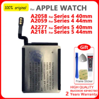 Genuine Replacement A2058 A2059 A2277 A2181 For APPLE Watch iwatch Series 4 5 S4 S5 40mm 44mm Recharegeable Watch Batteries Tool