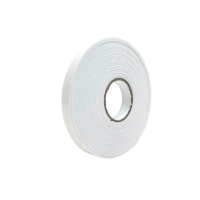 【CLEAN 克林】膠帶博士推薦 泡棉雙面膠帶12mm*5Y(厚達2mm 文具美術膠帶 緩衝膠帶 隔音棉 壁掛 美勞)