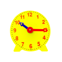 【工具達人】時鐘教具 兩針連動 時間教具 鍾錶模型 幼教時鐘 認識時間 教學小時鐘 時鐘(190-CTA212)