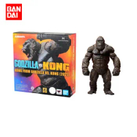 Bandai SHM 2021 King Kong Gorilla KONG Godzilla VS King Kong Power Board Movable Anime Model Collectible Toys