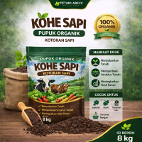 Pupuk Kandang Sapi 8kg Organik – Hasil Panen Lebih Maksimal