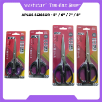 [WE-ARTS] APLUS Scissor Stainless Steel / Paper Cutter / Gunting | 5\ / 6\" / 7\" / 8\" | School Stu