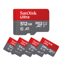 SanDisk Ultra Memory Card Micro SD Card 32GB Class 10 MicroSDHC 64GB 128GB 256GB 512GB 1TB SDXC UHS-I TF Card Read Speed 120Mb/s