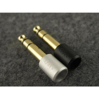 川木16  原裝進口美國發燒級6.3轉3.5mm音訊耳機轉接頭6.5無損音質轉換頭