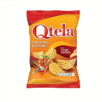 Qtela Singkong Keriting Ayam Geprek 96gr