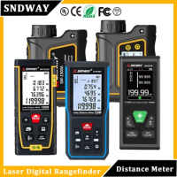 SNDWAY Laser Distance Meter Digital Rangefinder Laser Measure Tool Professional Range Finder Laser Meter Telemeter