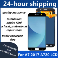 For Samsung A720 LCD For Samsung A7 2017 Display Touch Screen Digitizer Assembly Replacement For Samsung A720F A720M SM-A720F