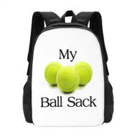 Tennis Player &amp; Coach Gifts - My Ball Sack Tote Bag For Balls - Funny Gift Ideas For Tennis Players &amp; Coaches Hot Sale Backpack