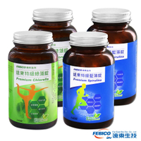 遠東生技 特級藍藻500mgx150錠+ 特級綠藻500mgx150錠(4瓶組)