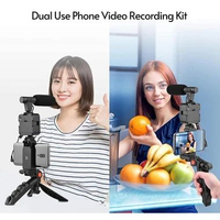 Vlogging Kit HP Lengkap Alat Live Streaming Konten Podcast Content Creator Video Youtube Shorts Trip