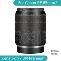 For Canon RF 85mm F2 Decal Skin Vinyl Wrap Anti-Scratch Film Camera Lens Protective Sticker RF85mm RF85 85 F/2 MACRO IS STM