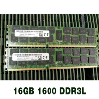 1 pcs MT36KSF2G72PZ-1G6E1FF 16G For MT RAM 2RX4 PC3L-12800R Server Memory High Quality Fast Ship 16GB 1600 DDR3L