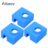 Aibecy 3pcs MK9 Hotend Silicone Sock Heater Block Protective Silicone Cover for Creality Ender 3 Ender 3 Pro Ender 5 CR-10