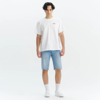 【LEVIS】男款 405低腰膝上彈性牛仔短褲 Performance Cool 涼感牛仔短褲 熱賣單品 39864-0193