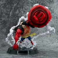 Cartoon Anime One Piece Gear Fourth Luffy Figure Luffy Giant Ape Monkey D Luffy Gear 4 Statue Collectible Model Kids Toys Gift