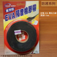 台灣製 EVA 隔音棉 膠帶 長度3公尺 隔音膠帶 隔音條 自黏式 背膠