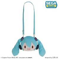 SEGA FUWA PETIT HATSUNE MIKU FACE SHOULDER BAG (M) 45381