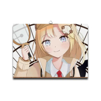 Poster dinding kayu anime vtuber\tWATSON AMELIA SMILE\t-\tHOLO EN - LANSCAPE, DOFF