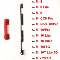 Power Volume Buckle Button Bracket For Xiaomi Mi 8 9 10 10T Lite Mi 10i 10 Pro Ultra 5G Mi CC9Pro Note10 Pro Side Key Outer Clip