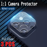 3D Camera Lens Tempered Glass Protector For iPhone 12 Mini Pro Pro Max 13 Pro Max Mini 11 Pro Pro Max Full Cover Camera Len Film