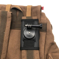 1Pc Backpack Clip Shoulder Strap Shoulder Fixed Bracket For 9/8/7 Action Camera 360 Degree Rotating Backpack Clip