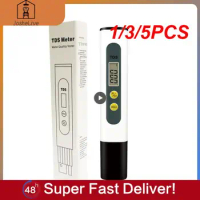 1/3/5PCS Meter Water Quality Test Pen Automatic Calibration 0-990ppm Purity PPM Digital Water Analysis for Swimming Pools