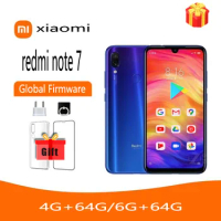 Global rom Xiaomi Redmi Note 7 6G 64G Cell Phone Cellphone Original Smartphone