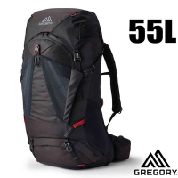 【GREGORY】 Zulu 55 專業健行登山背包_145293-0662R 火山黑