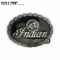 Bullzine Wholesale Fashion zinc alloy belt buckle pewter finish FP-03137 cowboy jeans gift belt buckle