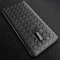 Original Grid Case For Samsung galaxy s8 s9 a6 a8 plus a7 a750 a9 a9s a6s a8 star note 8 9 Cases Silicon Soft Woven Cover Coque