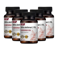 【大荷生研】紅葡萄葉舒多酚30錠×5入 共150錠(專利紅葡萄葉萃取+紅景天萃取+法國專利六種植萃)