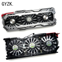 New For INNO3D GeForce GTX1060 1070 1070ti 1080 1080ti iChill X3/X4Ultra super ice dragon panel with fan CF-12915S