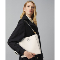 Tory Burch McGraw Leather Hobo 真皮 荔枝紋 水桶包 TB