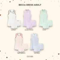 BOHOPANNA - SPORTWEAR - BECCA DRESS ADULT - PAKAIAN OLAHRAGA COTTON