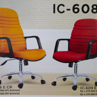 Kursi Hidrolik kaki chrome ICHIKO IC-609E CR