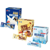 【小美冰淇淋】經典冰棒-QQ布丁/牛奶/蘇打4入/盒x6盒(QQ布丁4入/牛奶4入/蘇打4入/盒x6盒共24入)