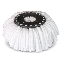 Universal 16mm Cotton Mopping Head Microfiber Rag Rotating spin mops Mop Cloths Replacement Home Floor Cleaning Tools