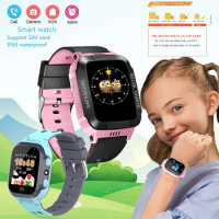 For Xiaomi Smart Watch For Kids Boys Girls LBS Call Phone Watches HD Camera SOS Voice Chatting Children Smartwatch Sim Card