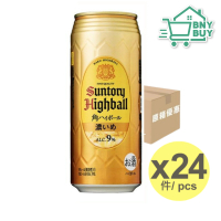 Suntory Highball 角 濃 威士忌有氣調酒 雞尾酒 啤酒 (酒精度 9%) 500ml x 24 4901777349254