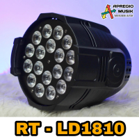 Recording tech LD 1810 lampu panggung par led parled panggung disco RGB