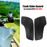 New Motorcycle Side Tank Sticker Fuel Gas Oil Tank Pad Black For YAMAHA MT-09 MT 09 Mt09 MT09 mt09 2021 2022 2023